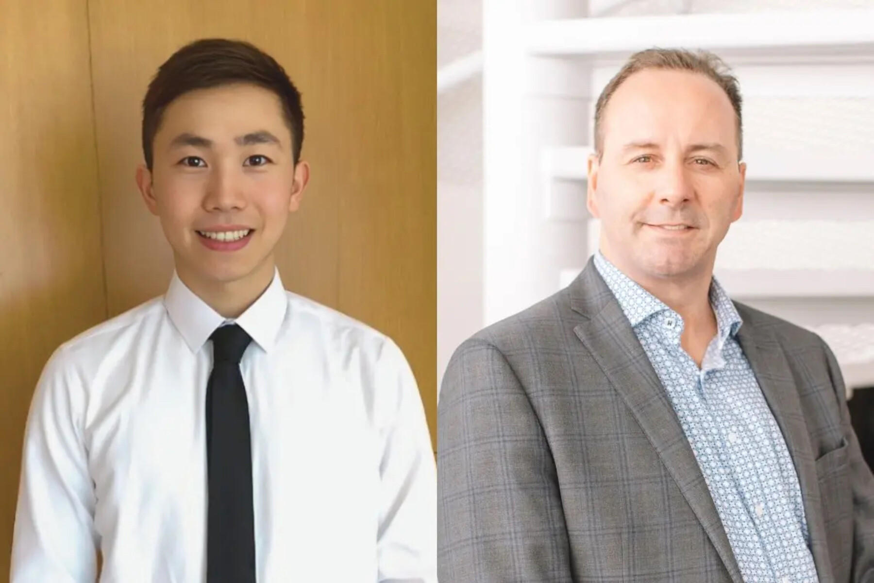 Andrew Yang and Stephane Angers