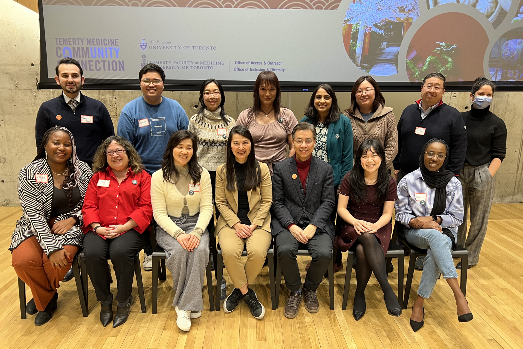 A group photo of the working group members of the TMCC East Asian Community